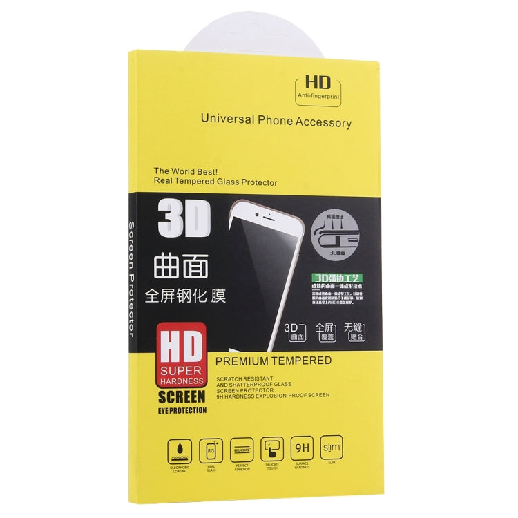 Für Galaxy S8 / G9500, 0,3 mm, 9H Oberflächenhärte, 3D-gebogene Oberfläche, Siebdruck, Vollbild, Displayschutz aus gehärtetem Glas, für Galaxy S8 / G9500, für Galaxy S8, 0,3 mm, für Galaxy S8