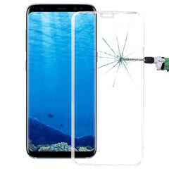 Für Galaxy S8 / G9500, 0,3 mm, 9H Oberflächenhärte, 3D-gebogene Oberfläche, Siebdruck, Vollbild, Displayschutz aus gehärtetem Glas, für Galaxy S8 / G9500, für Galaxy S8, 0,3 mm, für Galaxy S8