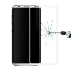 Für Galaxy S8 / G9500, 0,3 mm, 9H Oberflächenhärte, 3D-gebogene Oberfläche, Siebdruck, Vollbild, Displayschutz aus gehärtetem Glas, für Galaxy S8 / G9500, für Galaxy S8, 0,3 mm, für Galaxy S8