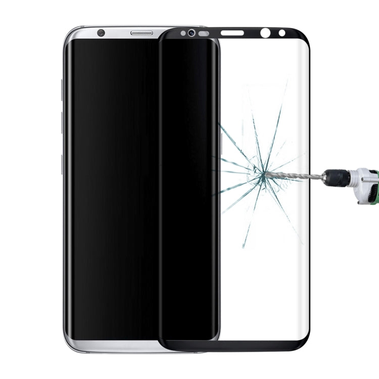 Full Screen Edge Glue Tempered Glass Screen Protector For Galaxy S8+