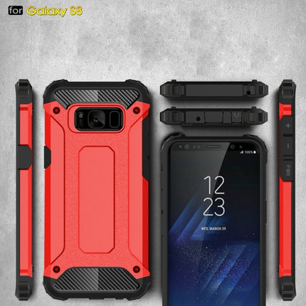 Estuche combinado de TPU + PC Rugged Armor para Galaxy S8, para Galaxy S8, para Samsung Galaxy S8, para Samsung Galaxy S8