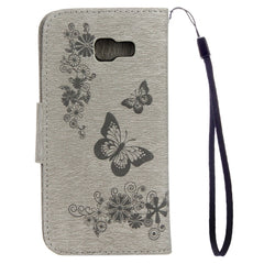 For Galaxy A3 (2017) / A320 Butterflies Embossing Horizontal Flip Leather Case with Holder & Card Slots & Wallet & Lanyard, For Samsung Galaxy A3 (2017) / A320