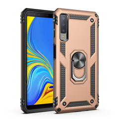 Sergeant Armor Shockproof TPU + PC Protective Case for Galaxy A7 2018, with 360 Degree Rotation Holder, For Galaxy A7 2018