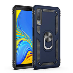 Sergeant Armor Shockproof TPU + PC Protective Case for Galaxy A7 2018, with 360 Degree Rotation Holder, For Galaxy A7 2018