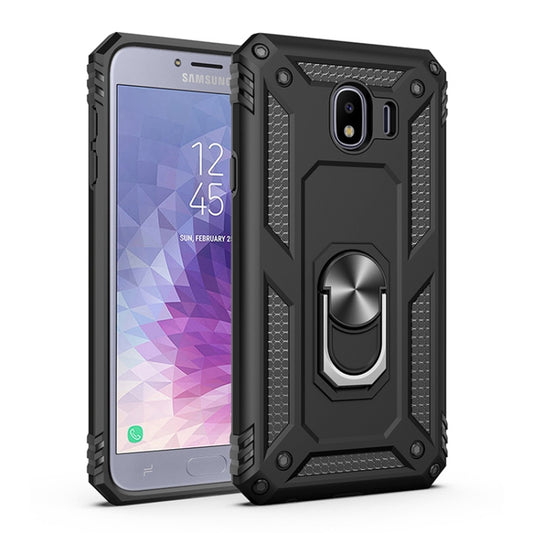 Sergeant Armor Shockproof TPU + PC Protective Case for Galaxy J4 2018, with 360 Degree Rotation Holder, For Galaxy J4 2018