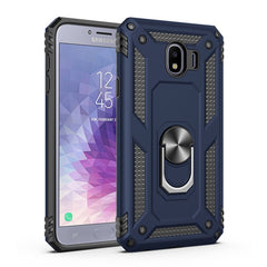 Sergeant Armor Shockproof TPU + PC Protective Case for Galaxy J4 2018, with 360 Degree Rotation Holder, For Galaxy J4 2018