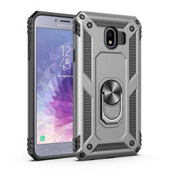 Sergeant Armor Shockproof TPU + PC Protective Case for Galaxy J4 2018, with 360 Degree Rotation Holder, For Galaxy J4 2018