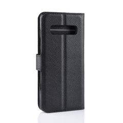 Litchi Texture Horizontal Flip Leather Case for Galaxy S10 , with Wallet & Holder & Card Slots, For Galaxy S10, Galaxy S10