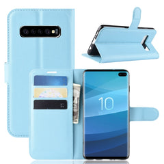 Litchi Texture Horizontal Flip Leather Case for Galaxy S10 , with Wallet & Holder & Card Slots, For Galaxy S10, Galaxy S10