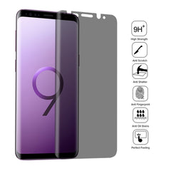 Privacy Anti-glare 0.26mm 9H 3D Tempered Glass Film for Galaxy S9+, For Samsung GalaxyS9+