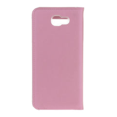 For Galaxy J5 (2017) (US Version) Litchi Texture Horizontal Flip Leather Case with Call Display ID