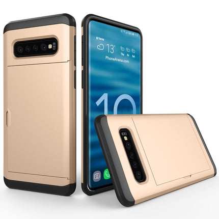 Funda protectora resistente a prueba de golpes para Galaxy S10+, con ranura para tarjetas, para Galaxy S10+, Galaxy S10+
