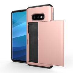 Shockproof Rugged Armor Protective Case for Galaxy S10e, with Card Slot, Galaxy S10e, For Galaxy S10e