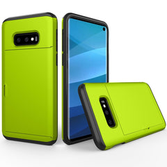 Shockproof Rugged Armor Protective Case for Galaxy S10e, with Card Slot, Galaxy S10e, For Galaxy S10e