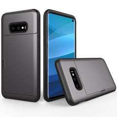 Shockproof Rugged Armor Protective Case for Galaxy S10e, with Card Slot, Galaxy S10e, For Galaxy S10e