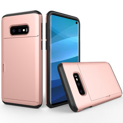 Shockproof Rugged Armor Protective Case for Galaxy S10e, with Card Slot, Galaxy S10e, For Galaxy S10e