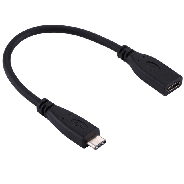 20cm USB-C / Type-C 3.1 Male to USB-C / Type-C Female Connector Adapter Cable
