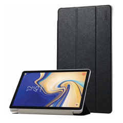 ENKAY Silk Texture Horizontal Flip PU Leather Case for Galaxy Tab S4 10.5 / T835, with Three-folding Holder & Sleep / Wake-up Function, For Galaxy Tab S4 10.5, Galaxy Tab S4 10.5