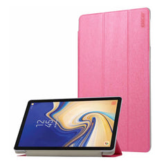 ENKAY Silk Texture Horizontal Flip PU Leather Case for Galaxy Tab S4 10.5 / T835, with Three-folding Holder & Sleep / Wake-up Function, For Galaxy Tab S4 10.5, Galaxy Tab S4 10.5