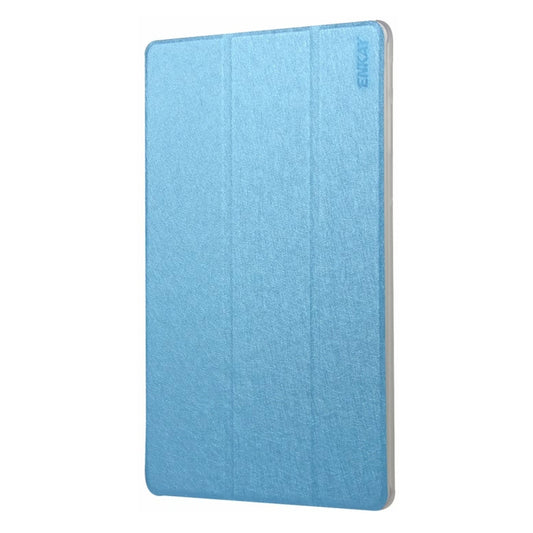ENKAY Silk Texture Horizontal Flip PU Leather Case for Galaxy Tab S4 10.5 / T835, with Three-folding Holder & Sleep / Wake-up Function, For Galaxy Tab S4 10.5, Galaxy Tab S4 10.5