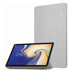 ENKAY Silk Texture Horizontal Flip PU Leather Case for Galaxy Tab S4 10.5 / T835, with Three-folding Holder & Sleep / Wake-up Function, For Galaxy Tab S4 10.5, Galaxy Tab S4 10.5
