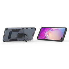 PC + TPU Shockproof Protective Case for Samsung Galaxy S10 Plus, with Magnetic Ring Holder, For Galaxy S10 Plus, For Samsung Galaxy S10 Plus