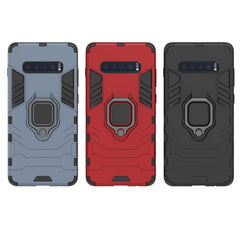 PC + TPU Stoßfeste Schutzhülle für Samsung Galaxy S10 Plus, mit magnetischem Ringhalter, für Galaxy S10 Plus, für Samsung Galaxy S10 Plus