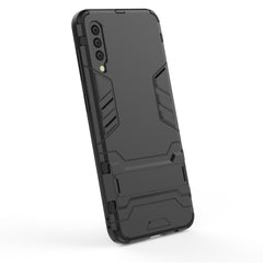 Stoßfeste PC + TPU-Hülle für Galaxy A50, mit Halterung