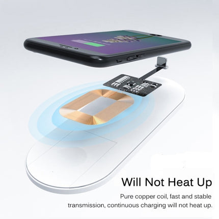 5V 800mA Qi Standard Wireless Charging Receiver with USB-C / Type-C Port