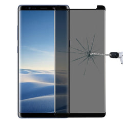 For Galaxy Note 8 0.26mm 9H Surface Hardness 3D Curved Privacy Anti-glare Non-full Screen Tempered Glass Screen Protector, For Galaxy Note 8