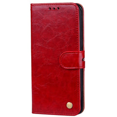 For Galaxy S8 Business Style Oil Wax Texture Horizontal Flip Leather Case with Holder & Card Slots & Wallet