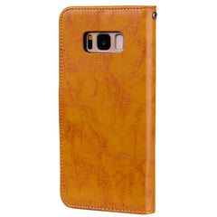 For Galaxy S8 Business Style Oil Wax Texture Horizontal Flip Leather Case with Holder & Card Slots & Wallet, For Galaxy S8