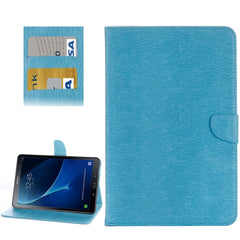 For Galaxy Tab A 10.1 (2016) / P580 Simple Style Horizontal Flip Leather Case with Holder & Card Slots & Wallet