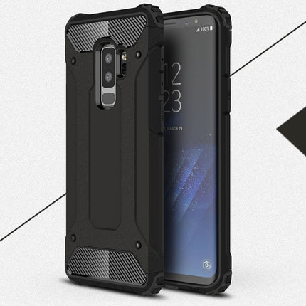 Para Galaxy S9+ TPU + PC Funda protectora trasera a prueba de golpes con protección de 360 ​​grados, para Galaxy S9+, para Samsung Galaxy S9+
