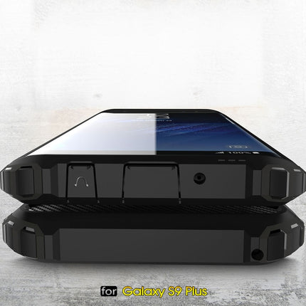 Para Galaxy S9+ TPU + PC Funda protectora trasera a prueba de golpes con protección de 360 ​​grados, para Galaxy S9+, para Samsung Galaxy S9+