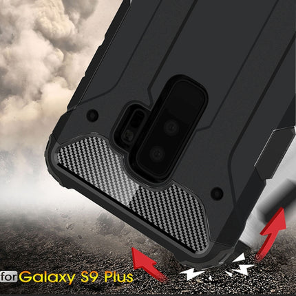 Para Galaxy S9+ TPU + PC Funda protectora trasera a prueba de golpes con protección de 360 ​​grados, para Galaxy S9+, para Samsung Galaxy S9+