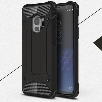Funda protectora trasera a prueba de golpes de TPU + PC de 360 ​​grados para Galaxy S9, para Galaxy S9, para Samsung Galaxy S9
