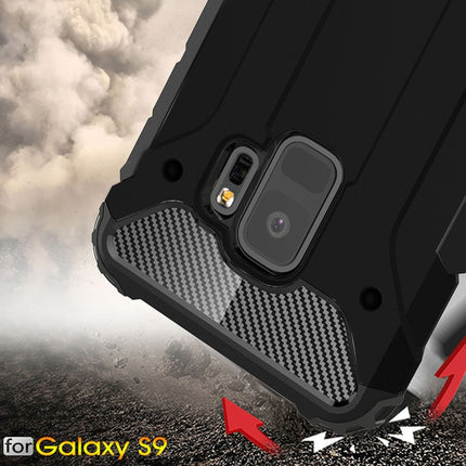 Funda protectora trasera a prueba de golpes de TPU + PC de 360 ​​grados para Galaxy S9, para Galaxy S9, para Samsung Galaxy S9