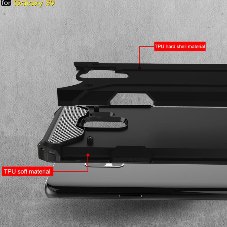 Für Galaxy S9 TPU + PC 360-Grad-Schutz Stoßfeste Schutzhülle für die Rückseite, für Galaxy S9, für Samsung Galaxy S9