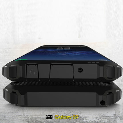 Funda protectora trasera a prueba de golpes de TPU + PC de 360 ​​grados para Galaxy S9, para Galaxy S9, para Samsung Galaxy S9