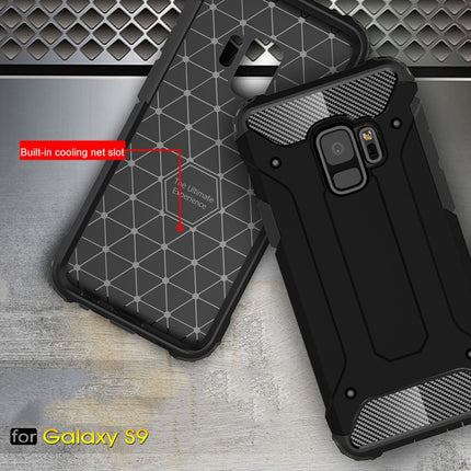 Funda protectora trasera a prueba de golpes de TPU + PC de 360 ​​grados para Galaxy S9, para Galaxy S9, para Samsung Galaxy S9