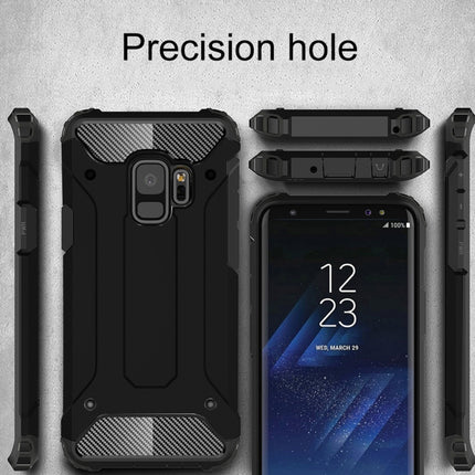 Funda protectora trasera a prueba de golpes de TPU + PC de 360 ​​grados para Galaxy S9, para Galaxy S9, para Samsung Galaxy S9