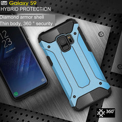 For Galaxy S9 TPU + PC 360 Degree Protection Shockproof Protective Back Case, For Samsung Galaxy S9, For Galaxy S9