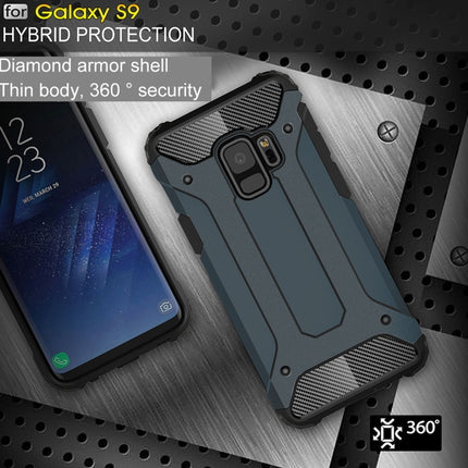 For Galaxy S9 TPU + PC 360 Degree Protection Shockproof Protective Back Case, For Galaxy S9, For Samsung Galaxy S9