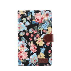 Flower Cloth Texture PC Horizontal Flip Leather Protective Case for Galaxy Tab A 8 (2019) P200 / P205  , with Holder & Card Slots & Wallet & Photo Frame, For Tab A 8 (2019) P200