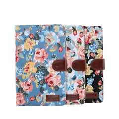 Flower Cloth Texture PC Horizontal Flip Leather Protective Case for Galaxy Tab A 8 (2019) P200 / P205  , with Holder & Card Slots & Wallet & Photo Frame, For Tab A 8 (2019) P200