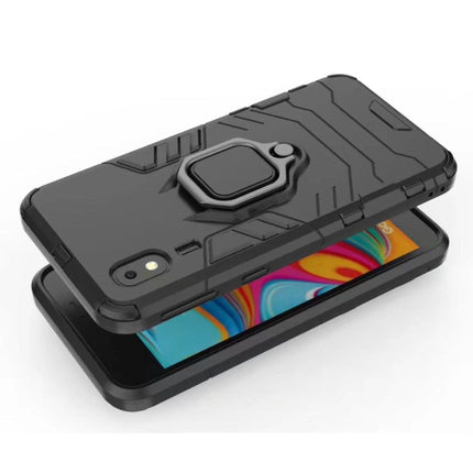 Funda protectora a prueba de golpes de PC + TPU para Galaxy A2 Core, con soporte de anillo magnético, para Galaxy A2 Core