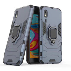 PC + TPU Shockproof Protective Case for Galaxy A2 Core, with Magnetic Ring Holder, For Galaxy A2 Core