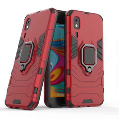 PC + TPU Shockproof Protective Case for Galaxy A2 Core, with Magnetic Ring Holder, For Galaxy A2 Core