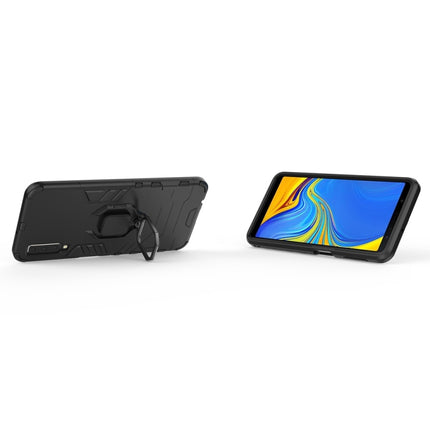Funda protectora a prueba de golpes de PC + TPU para Galaxy A70, con soporte de anillo magnético, para Galaxy A70